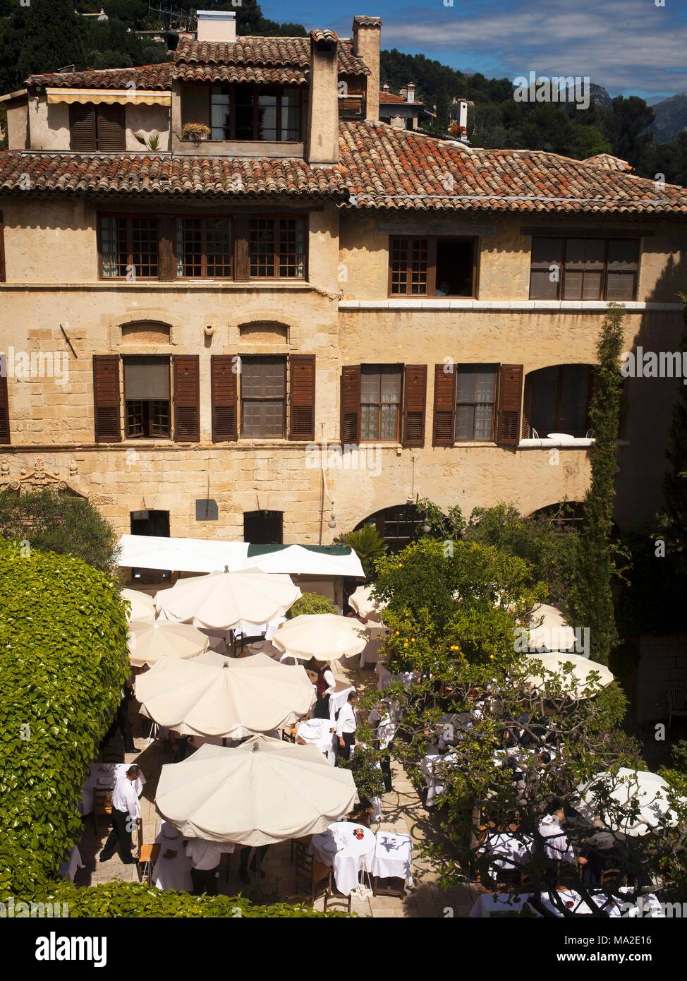 Hotel La Colombe Dor In Saint Paul De Vence France Stock - 