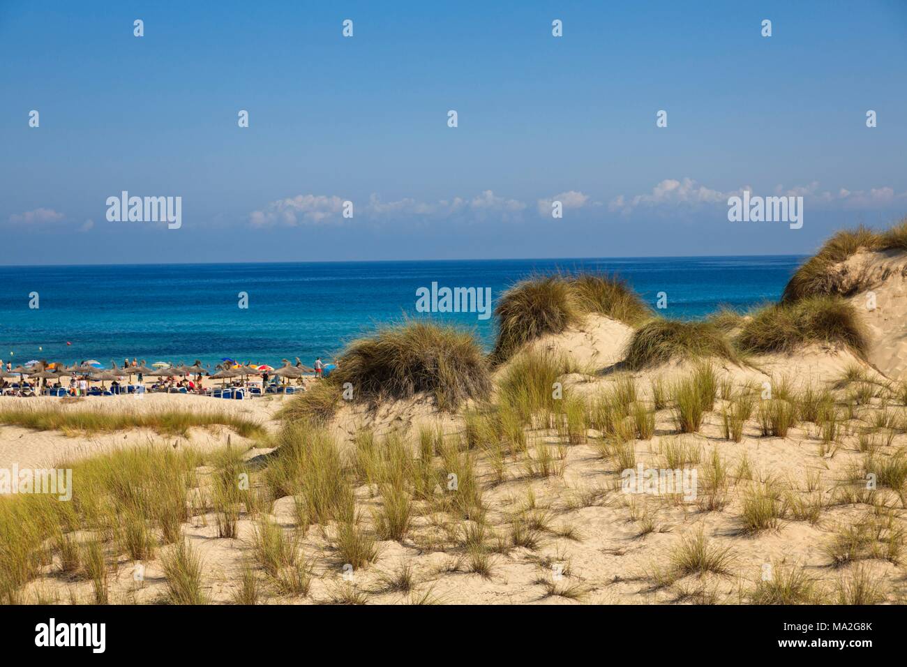 Cala Mesquida Beach on the northern coast of Majorca Stock Photo