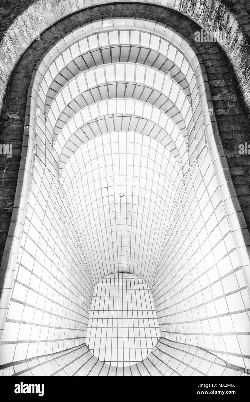 London Underground Tube Station: Baker Street Stock Photo