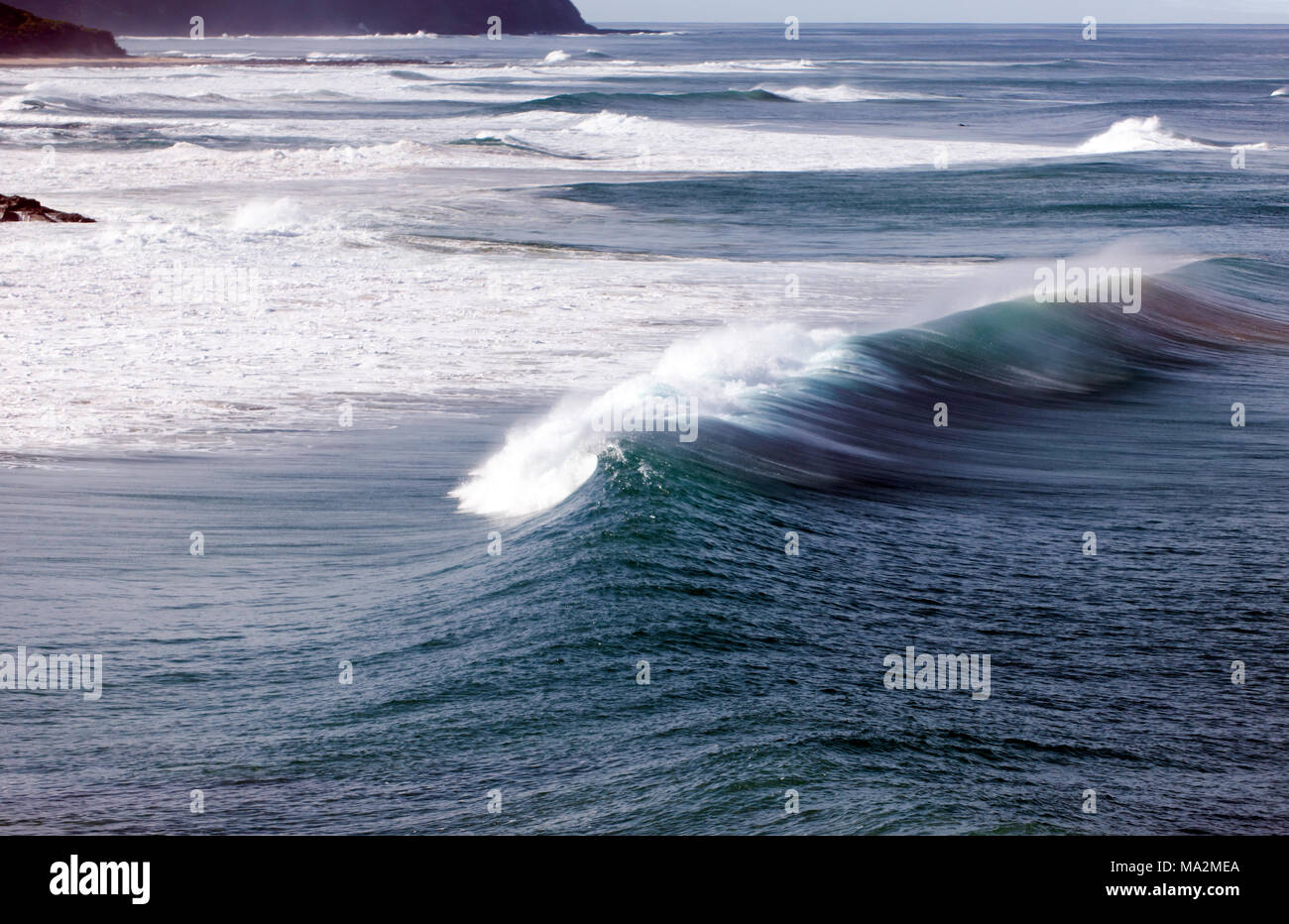 Big Surf, Great Ocean Road, Australia Stock Photo