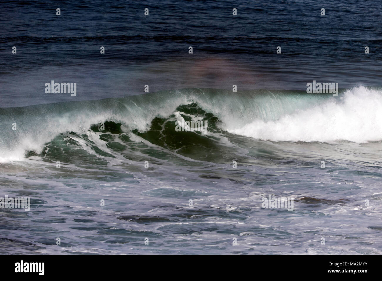 Big Surf, Great Ocean Road, Australia Stock Photo