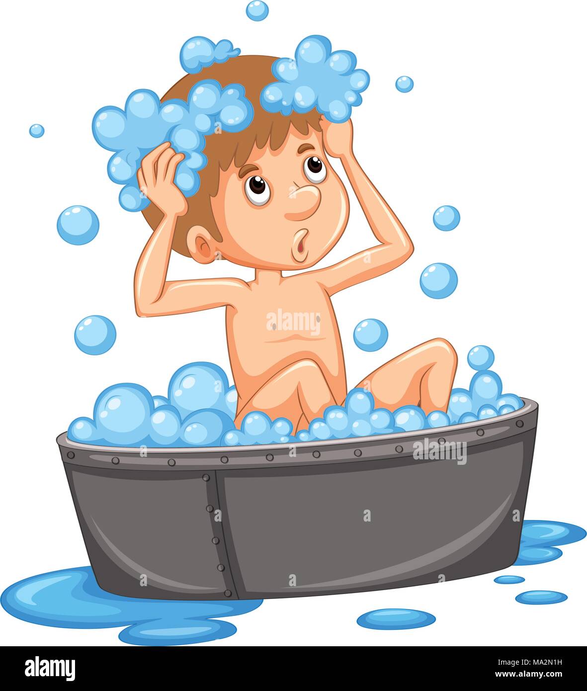 take a bath clipart