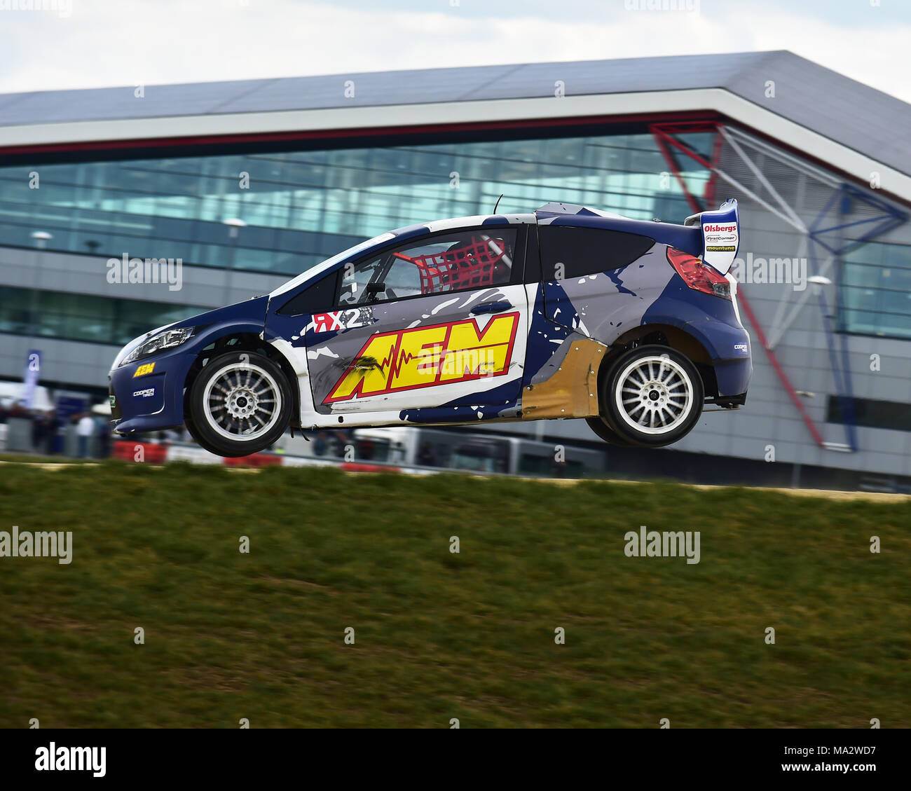 Silverstone, Northamptonshire, England, 26th March 2018, Olsbergs RX2 ...