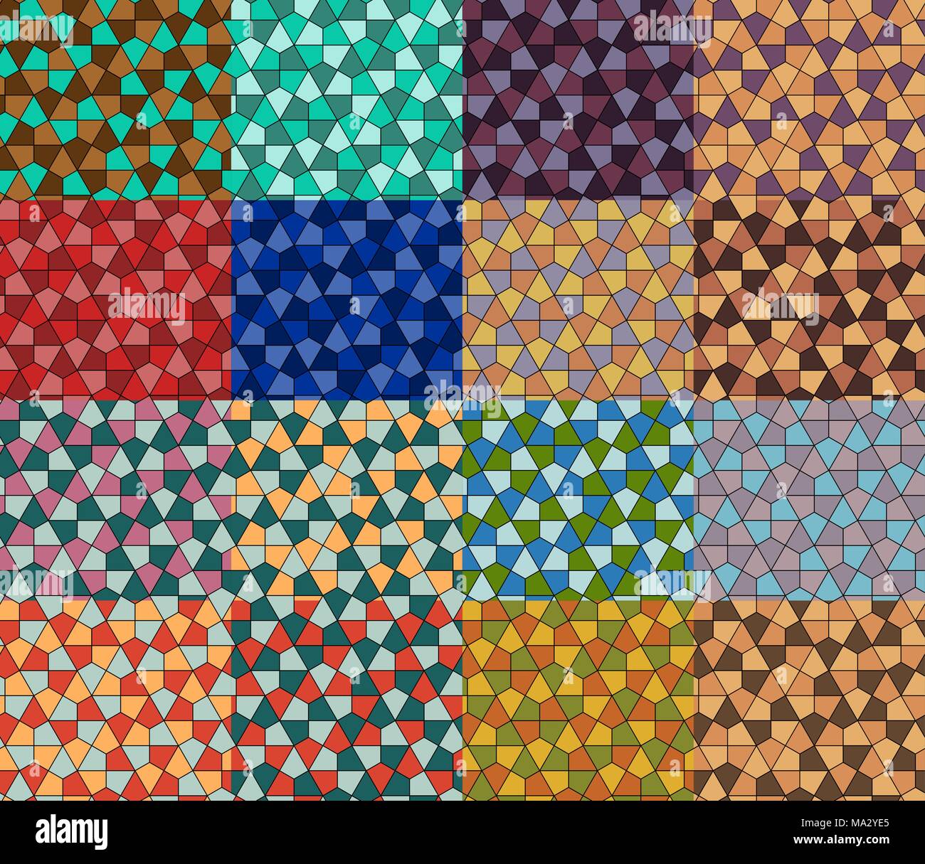 Pattern Seem Less Vextor Seamless geometric pattern simple flat vector illustration. Lined ...