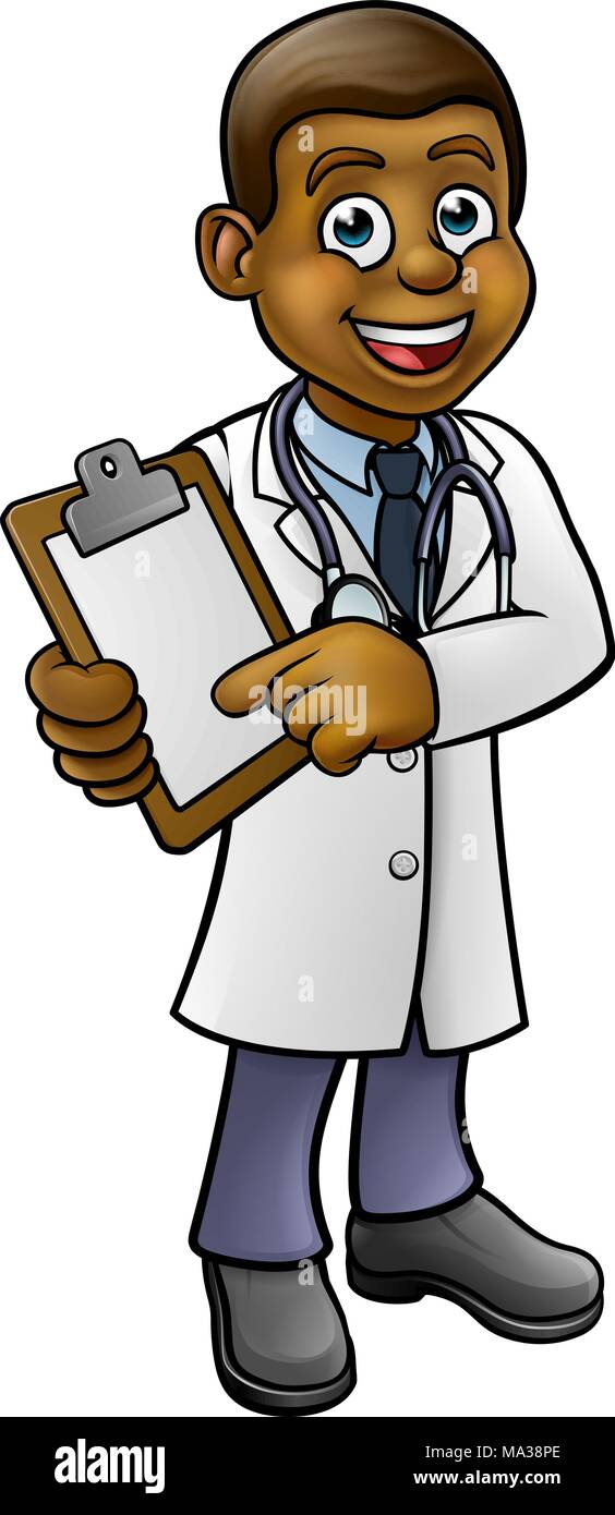 Doctor surgeon black white cartoon hi-res stock photography and images ...