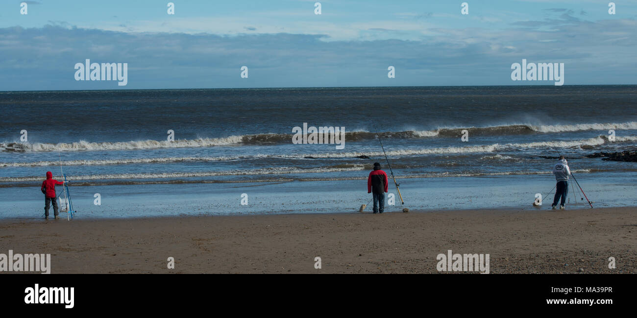 Seaham Rope Line Tripods for fishing rods hi-res stock photography and images - Alamy