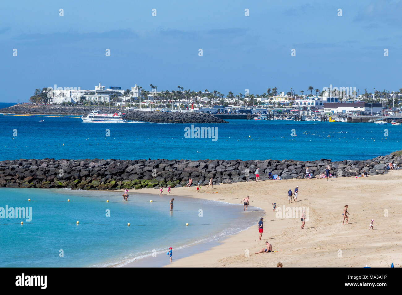 Playa Blanca Holiday Resort Canary Island Of Lanzarote A