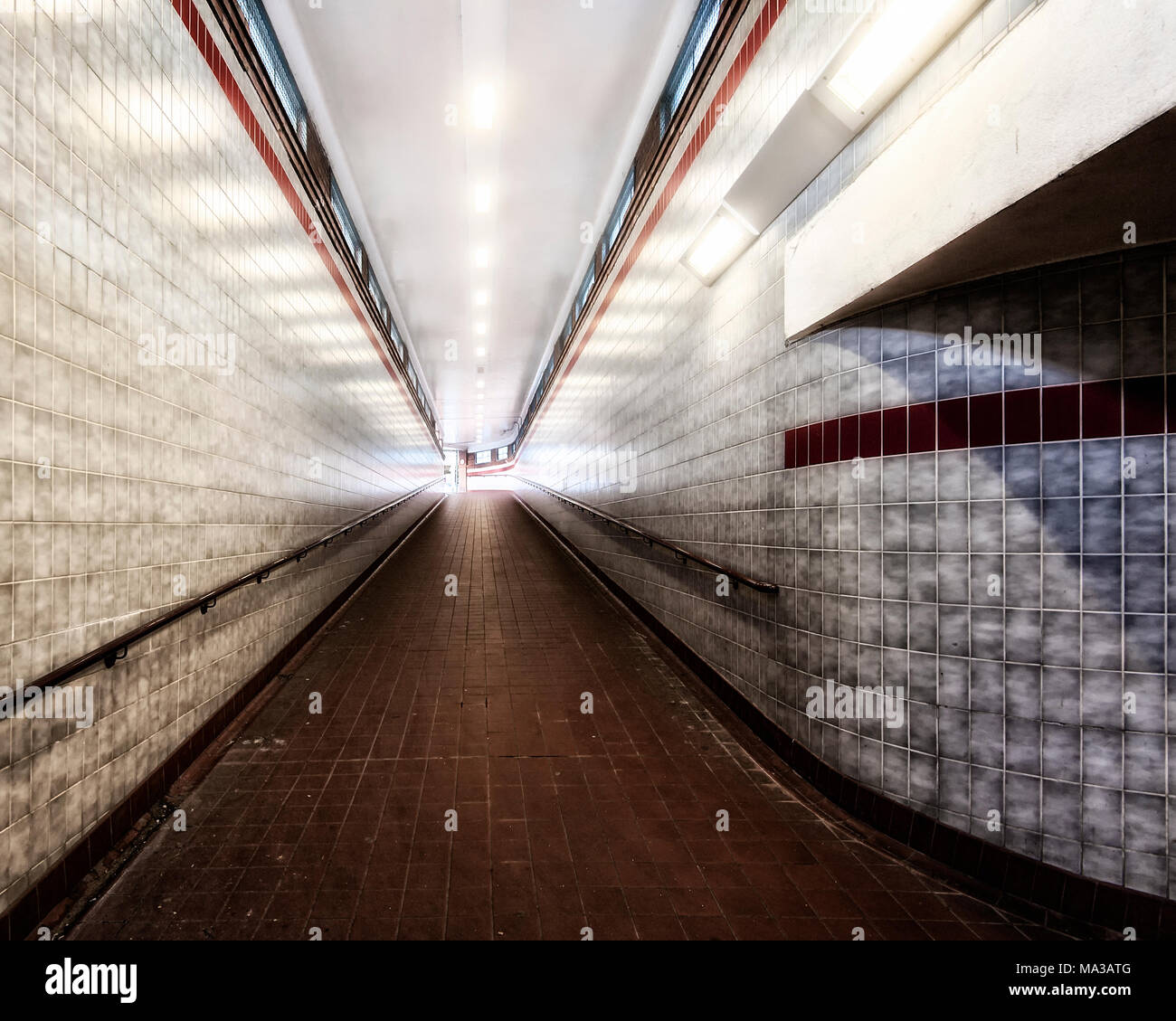 London Underground Tube Station: Woodford Stock Photo