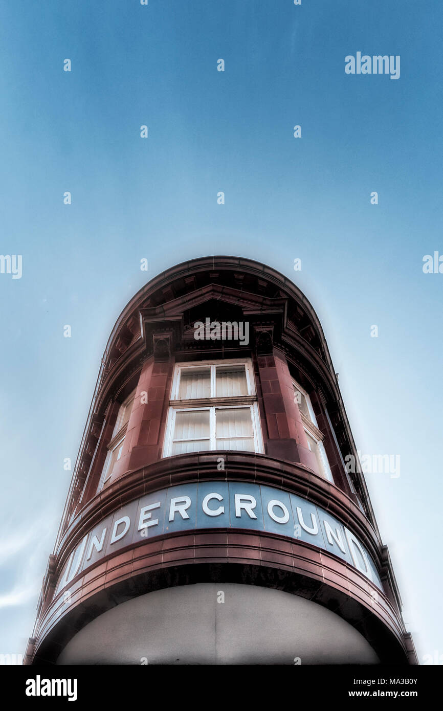London Underground Tube Station Chalk Farm Stock Photo Alamy
