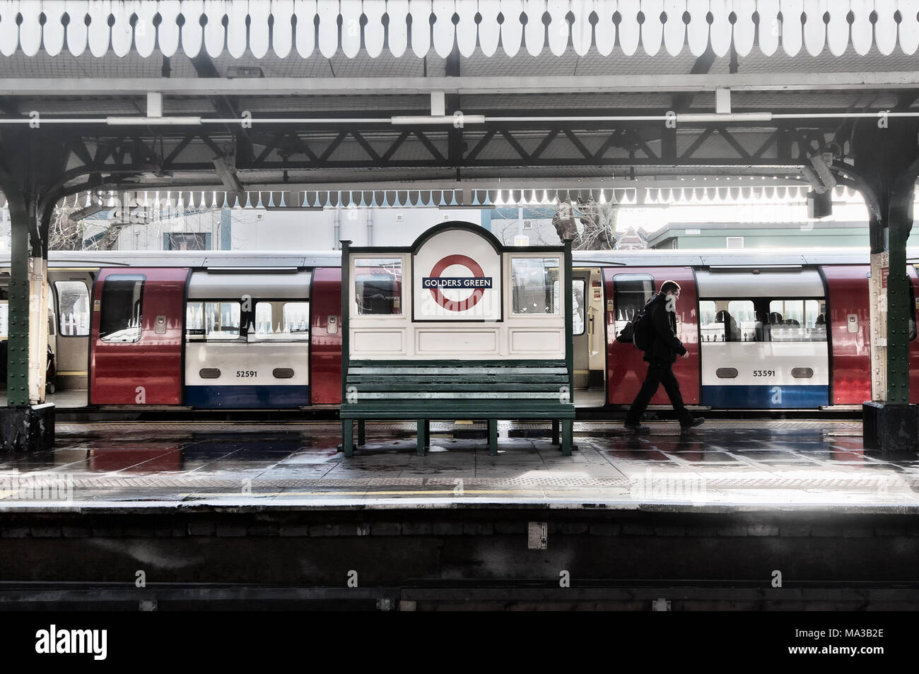 Golders Green Station Map London Underground Tube vrogue.co