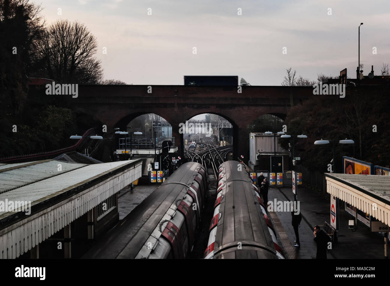 London Underground Tube Station: Finchley Central Stock Photo - Alamy