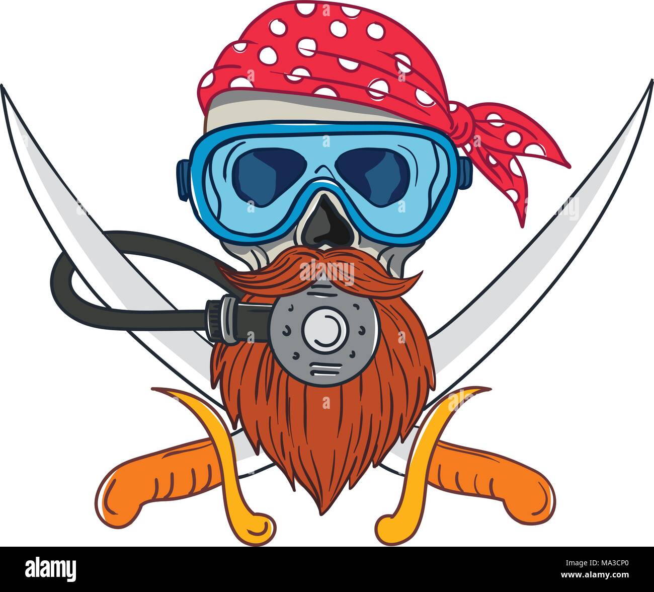 90+ Crossed Cutlass Pirate Sword Stock Illustrations, Royalty-Free