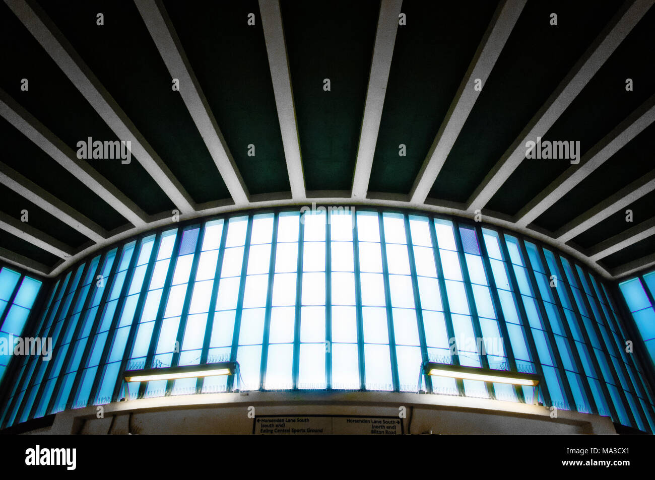 London Underground Tube Station Perivale Stock Photo Alamy