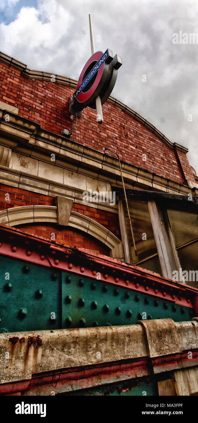 London Underground Tube Station Royal Oak Stock Photo Alamy