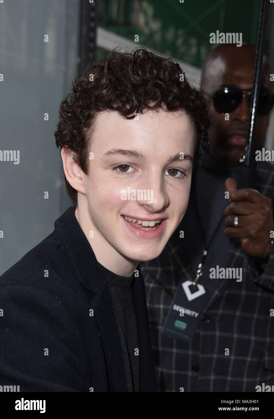 New York, NY, USA. 29th Mar, 2018. Louis Hynes, seen at BUILD Series to