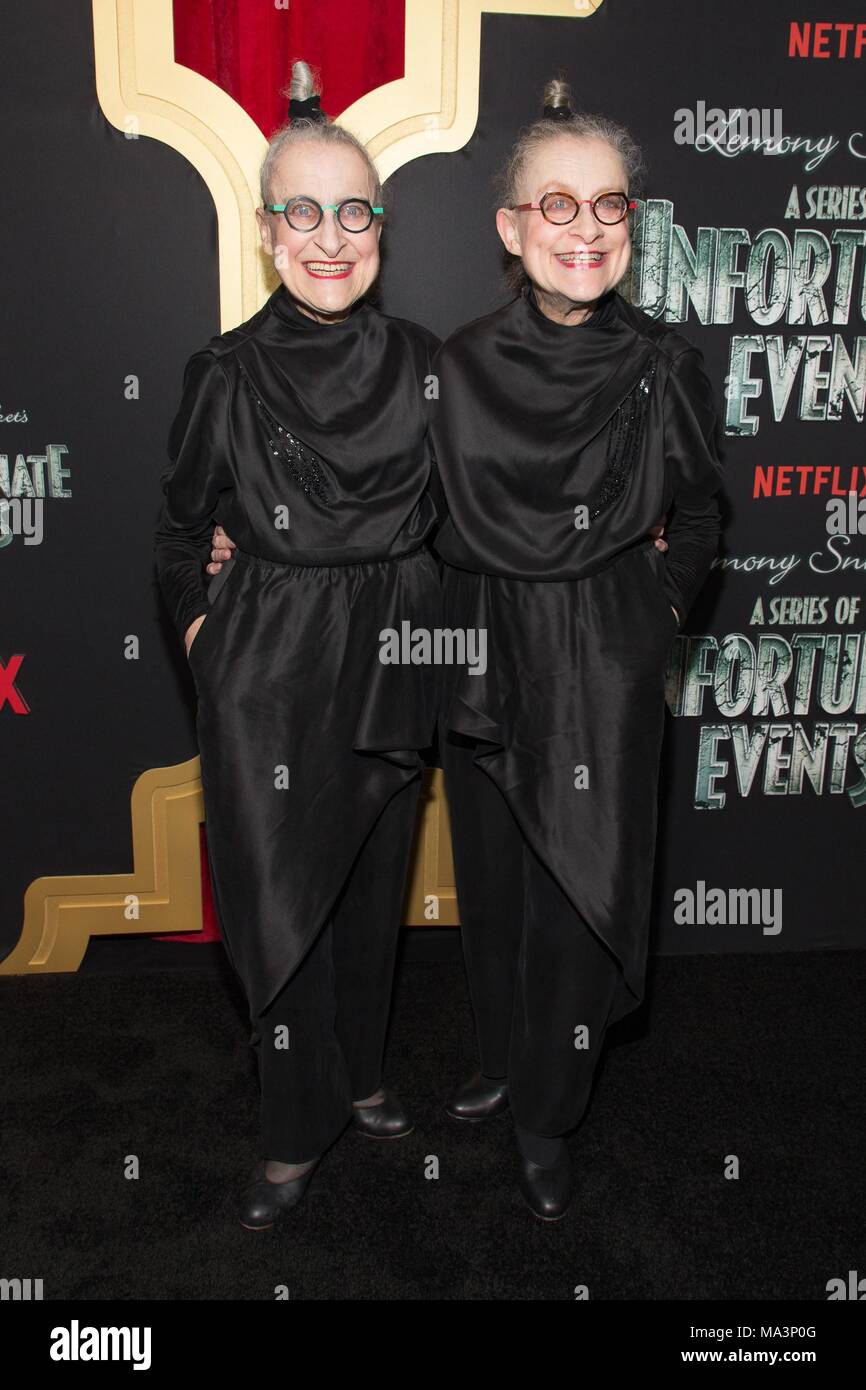 New York, NY, USA. 29th Mar, 2018. Jacqueline Robbins, Joyce Robbins at