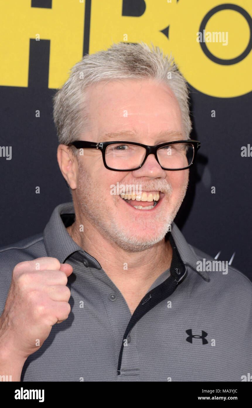 Los Angeles, Ca, USA. 29th Mar, 2018. Freddie Roach at the premiere for HBO's Andre The Giant at The Cinema Dome in Los Angeles, California on March 29, 2018. Credit: David Edwards/Media Punch/Alamy Live News Stock Photo