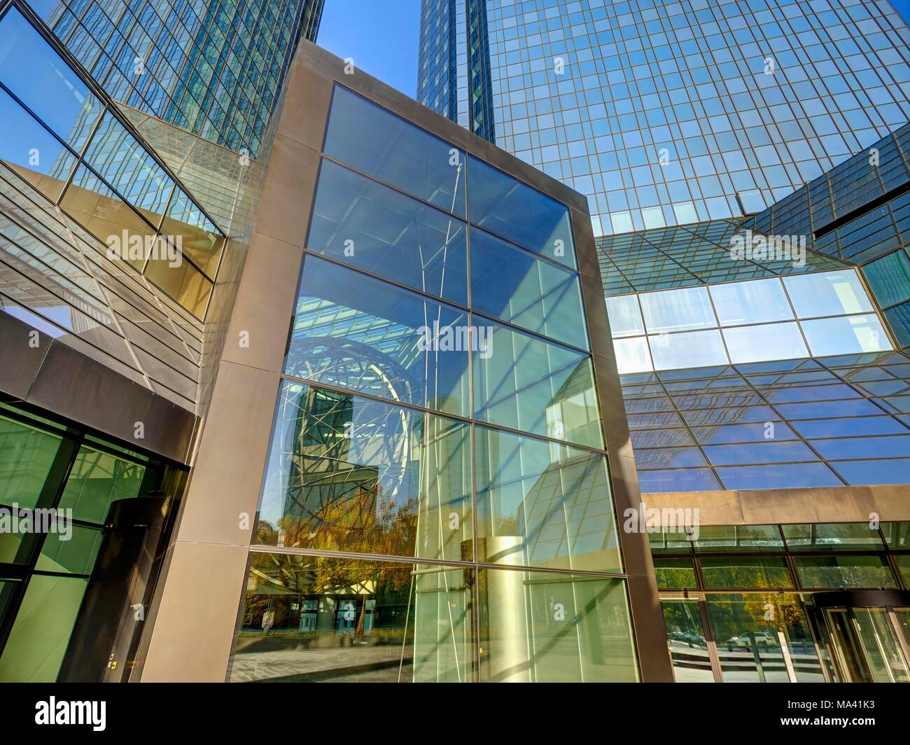 Deutsche Bank, Frankfurt am Main, Germany Stock Photo