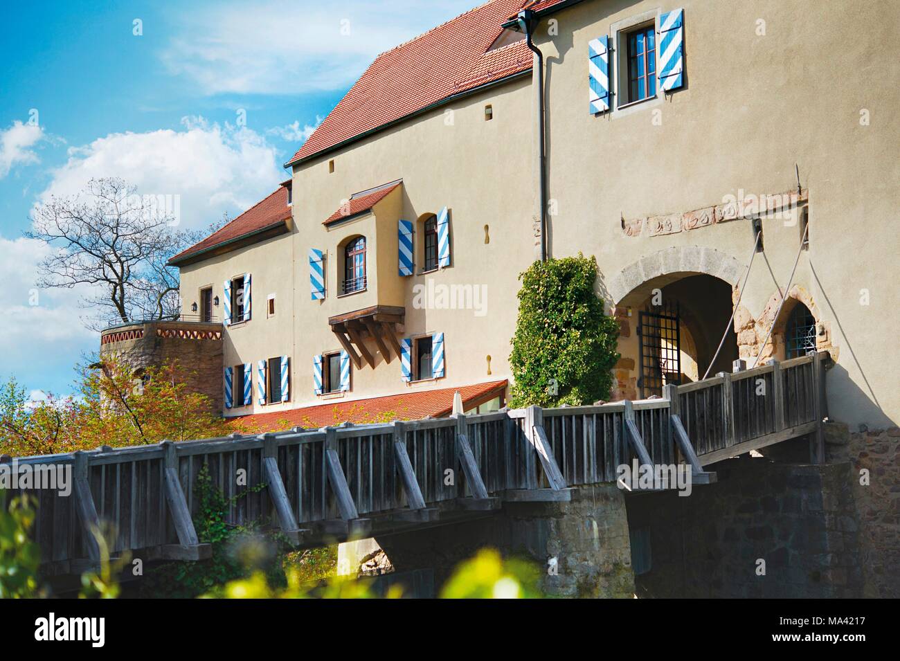 Burg Wernberg, Upper Palatinate, Germany Stock Photo