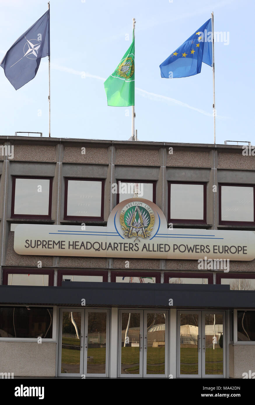 Supreme Headquarters Allied Powers Europe the headquarters of the