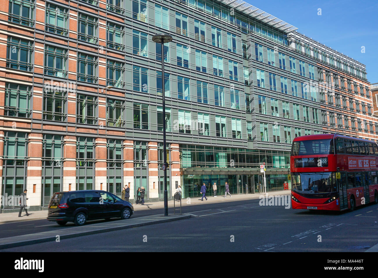 Offfices in Queen Victoria Street London, UK Stock Photo Alamy