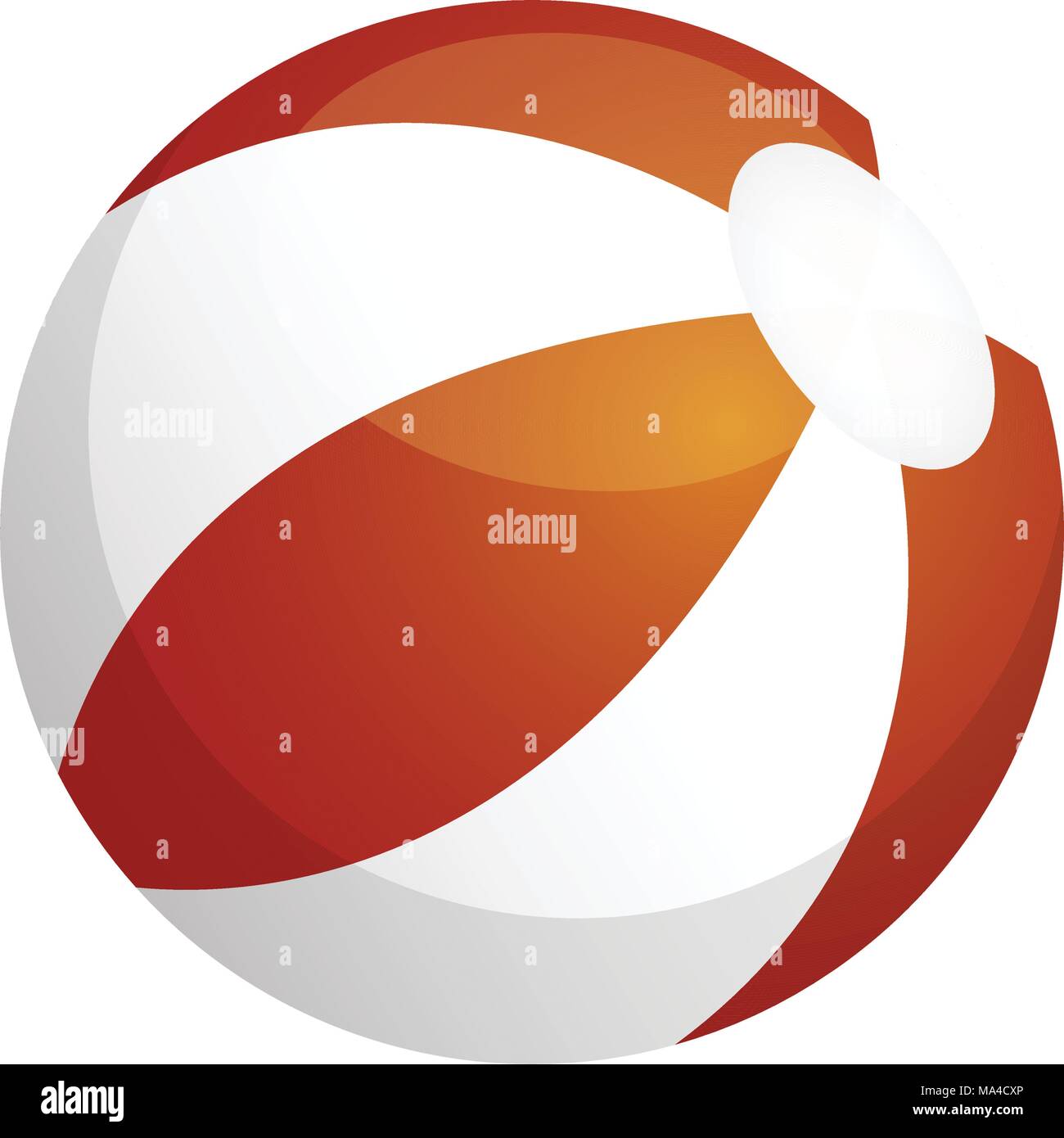 Isolated beach ball icon Stock Vector Image & Art - Alamy
