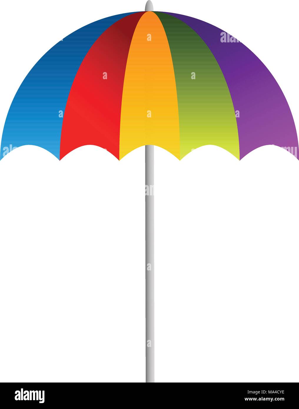 Isolated umbrella icon Stock Vector Image & Art - Alamy