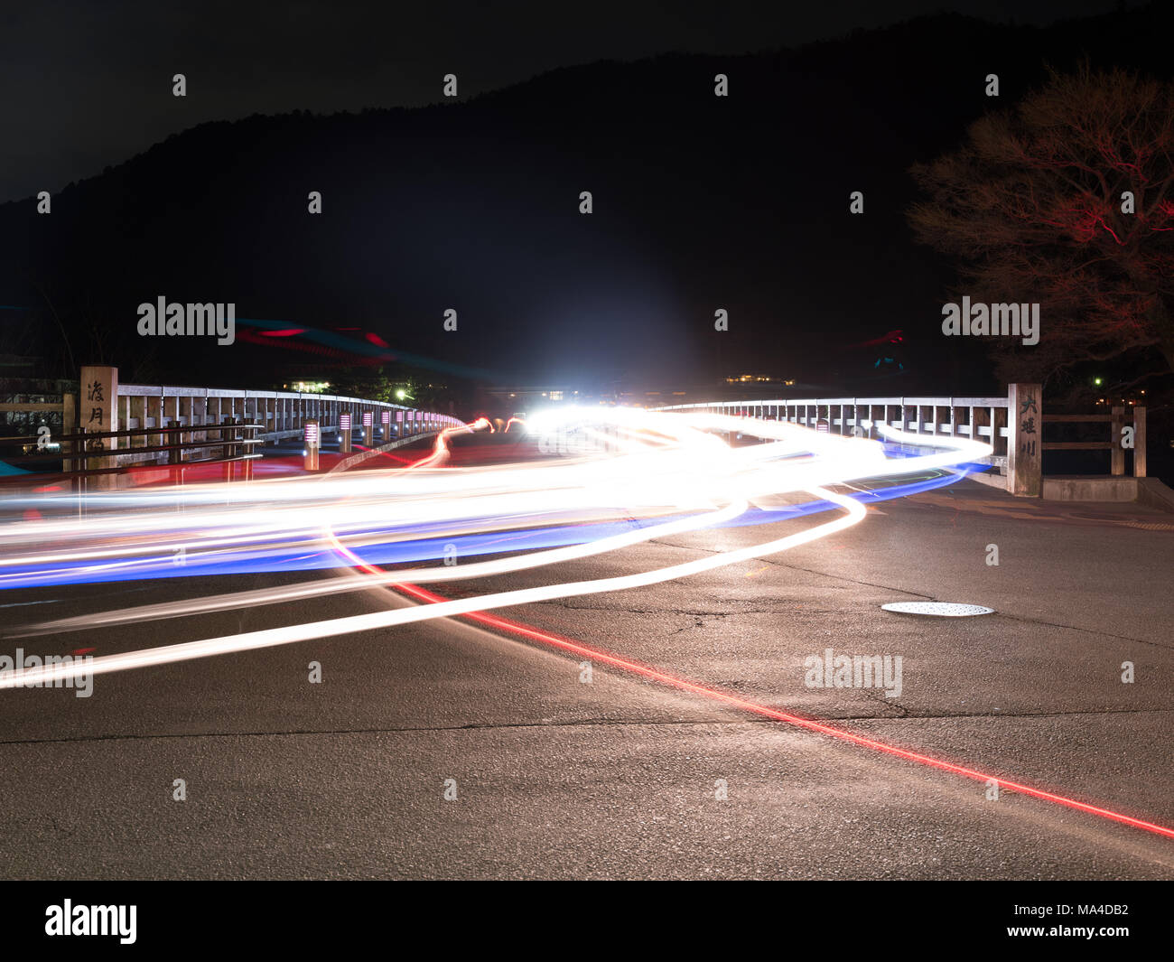 Togetsukyo Bridge, Arashiyama Stock Photo