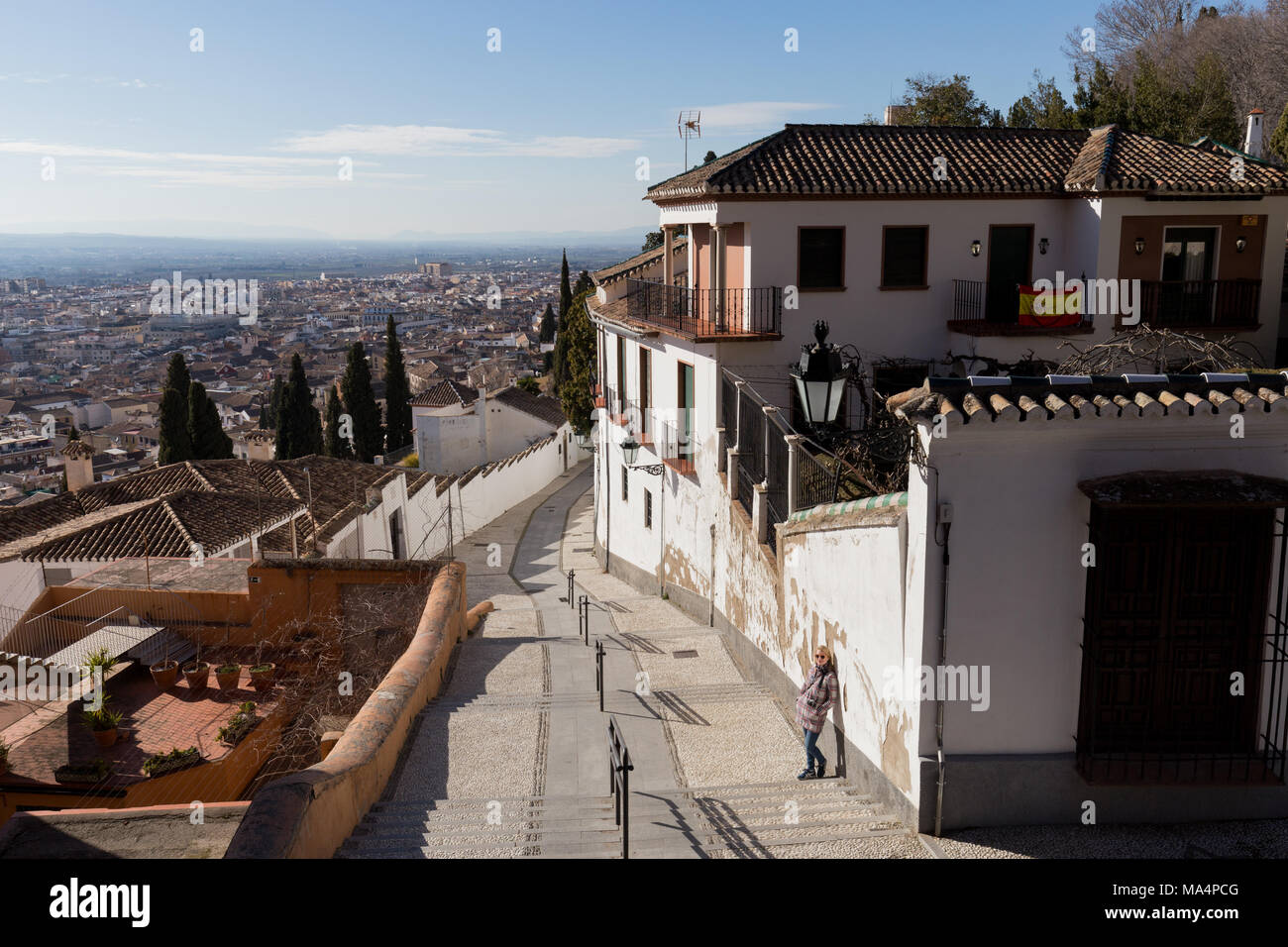 View of Granada Stock Photo