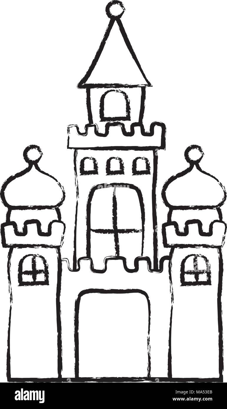 Candy Castle Drawing