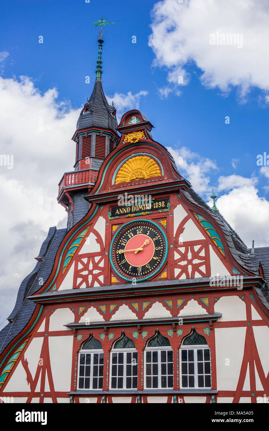 New City Hall of Limburg an der Lahn, Germany, architecture from late ...