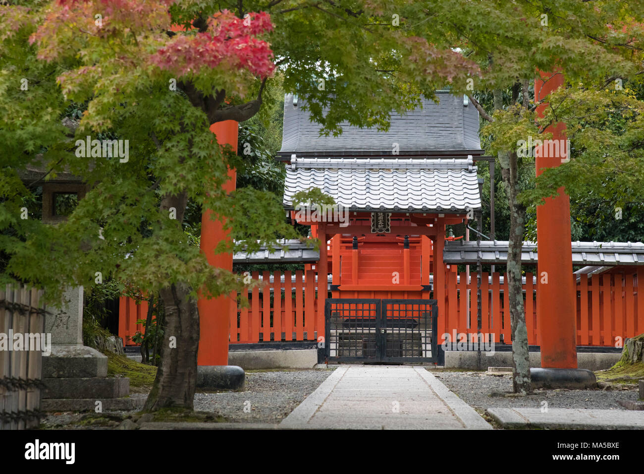 Asia, Japan, Nihon, Nippon, Kyoto, Ashikaga temple complex Stock Photo