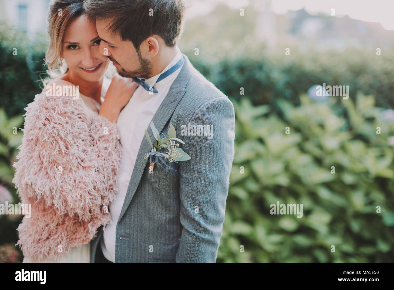 Half man half woman dress suit hi-res stock photography and images - Alamy