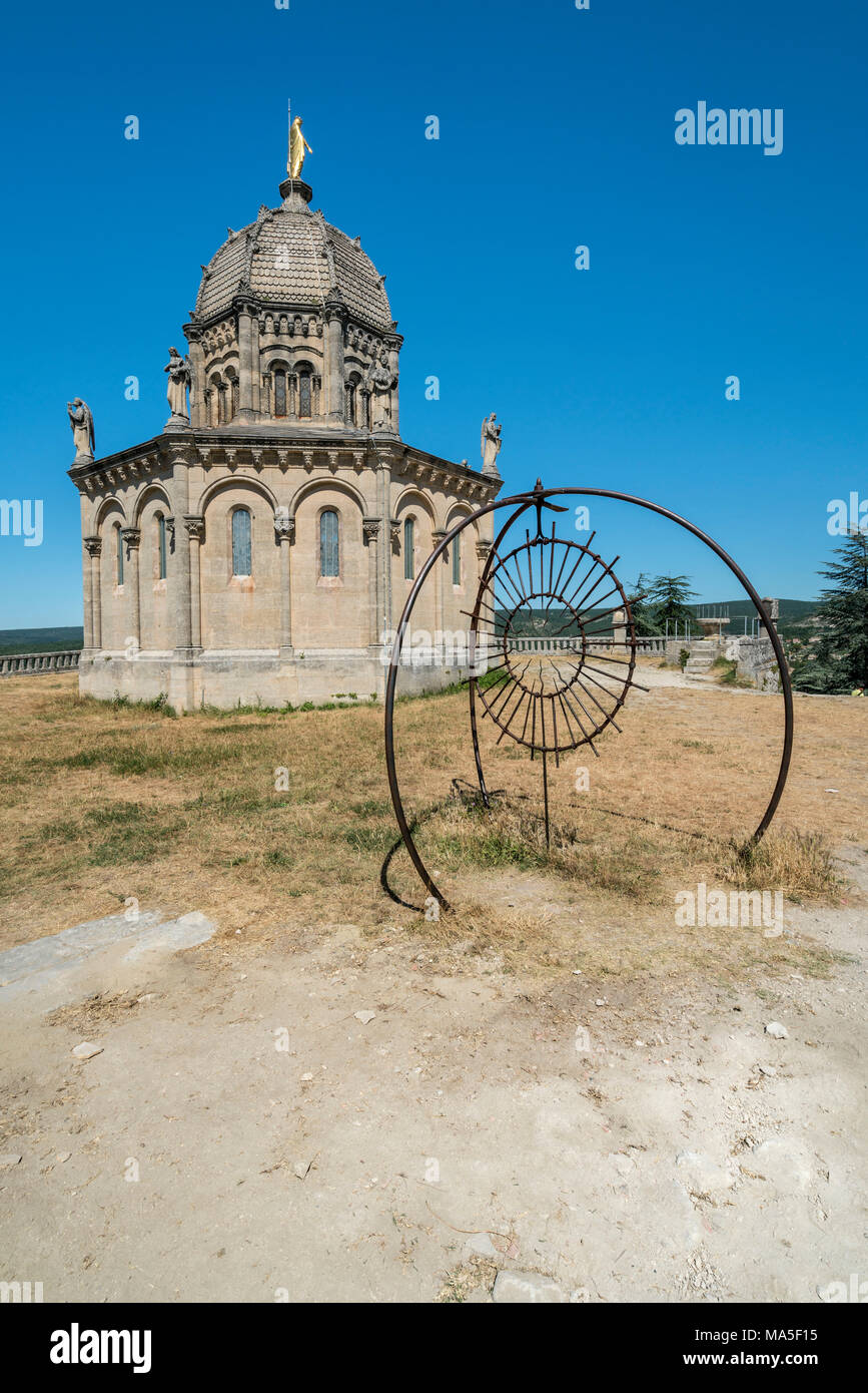 Forcalquier,Provence,France Stock Photo