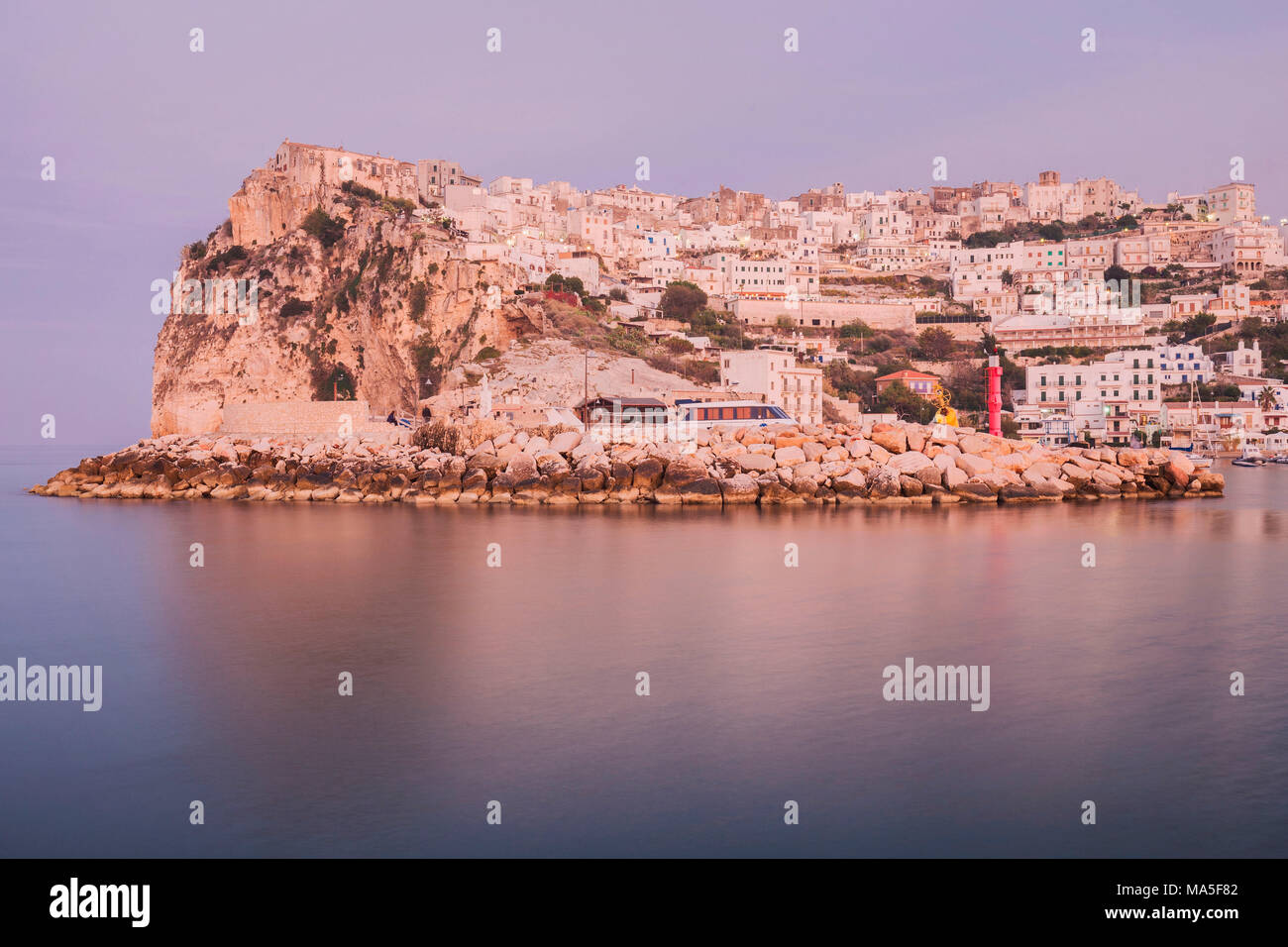 Peschici, Foggia province, Puglia region, Italy, Europe Stock Photo