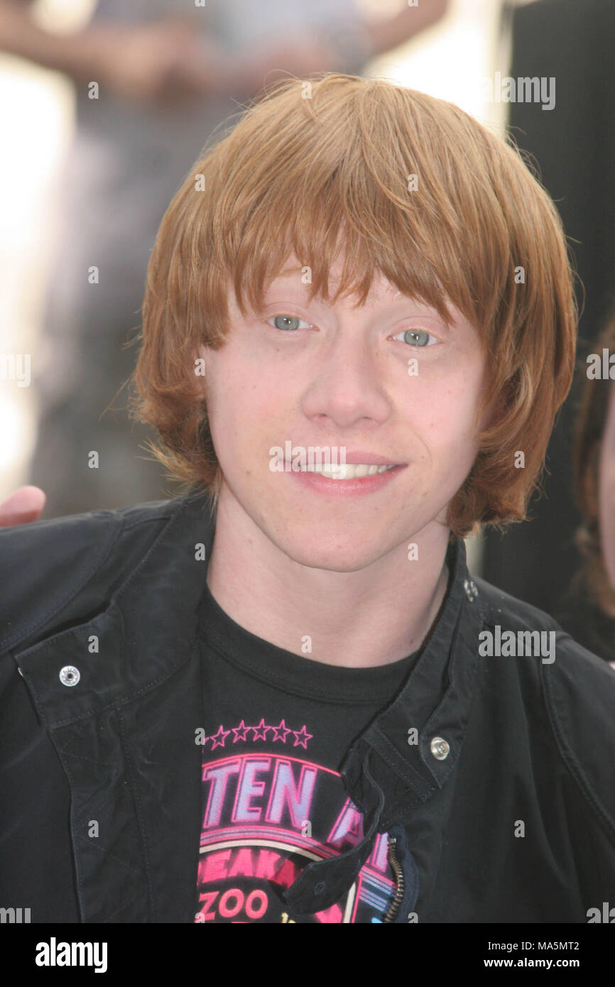 Rupert Grint 2007 Photo By John Barrett/PHOTOlink Stock Photo Alamy