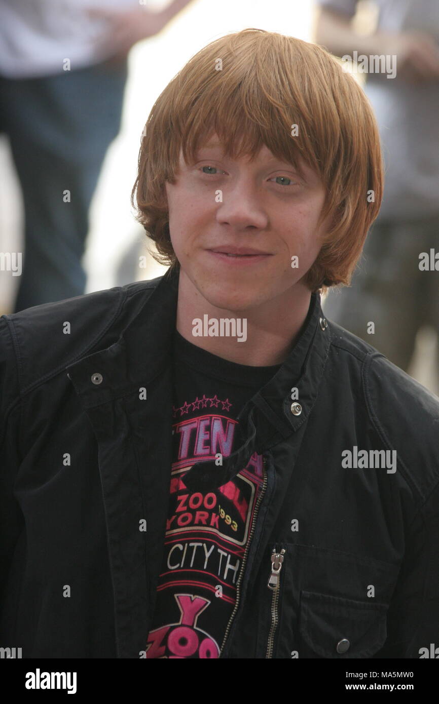Rupert Grint 2007 Photo By John Barrett/PHOTOlink Stock Photo Alamy