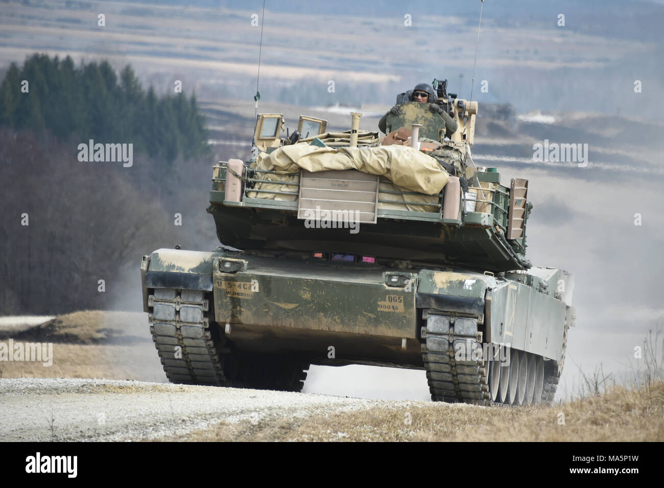 U.S. Soldiers with 5th Squadron, 4th Cavalry Regiment, 2nd Armored ...