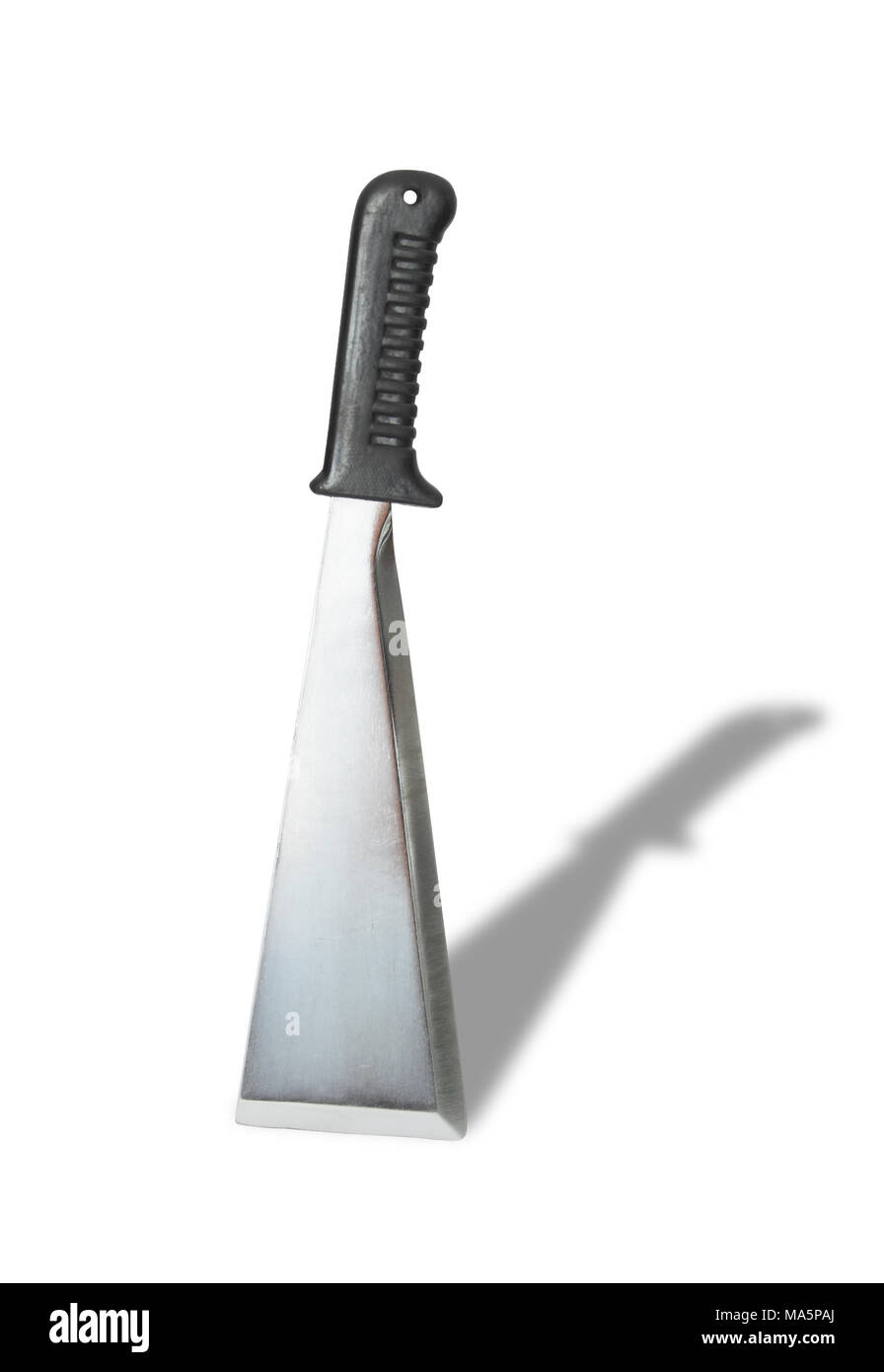 Russian military multipurpose machete. Can used as knife, as axe or as  spade. Isolated with clipping path Stock Photo - Alamy