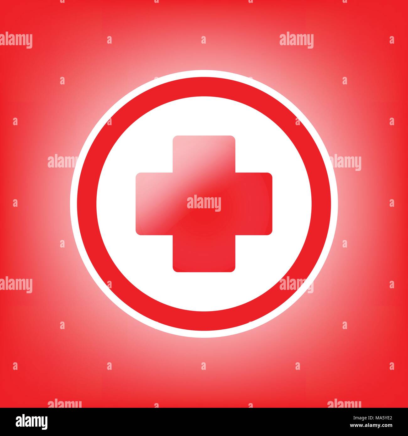 Medical sign icon Stock Vector Image & Art - Alamy