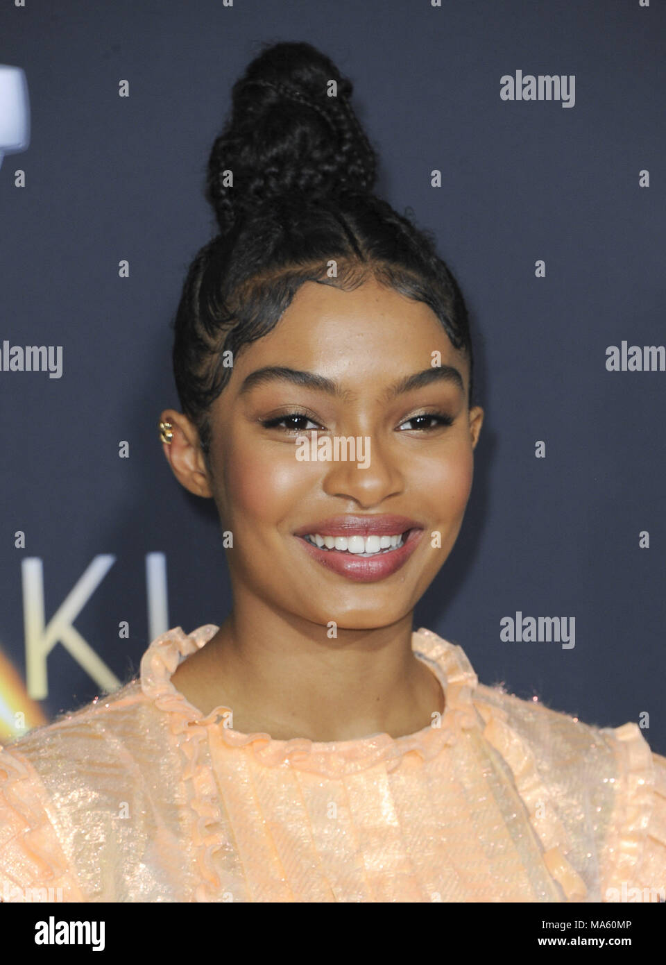 Film Premiere of A Wrinkle in Time Featuring: Yara Shahidi Where: Los