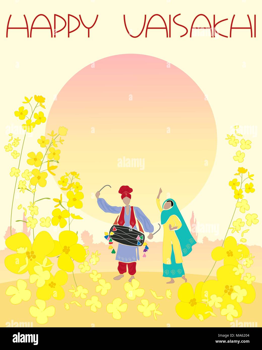 baisakhi clipart flowers