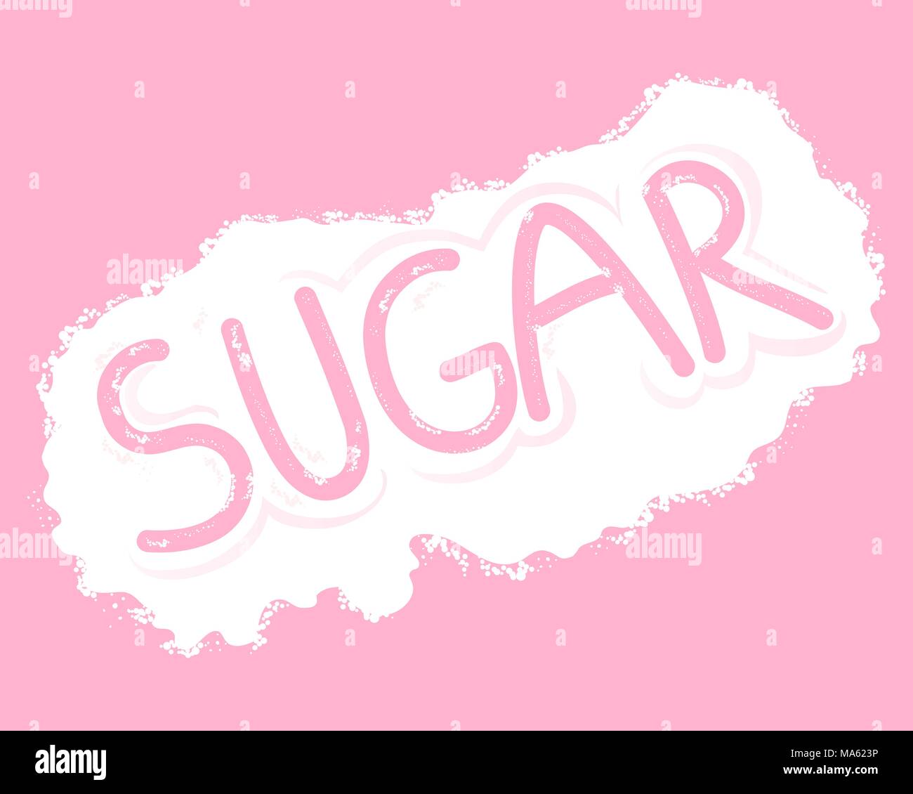 sugar-granulated-word-stock-vector-images-alamy