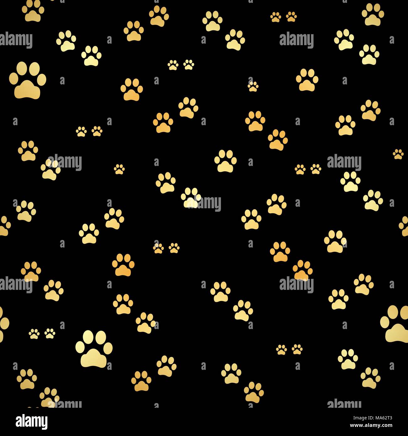 Golden retriever paw print 2025