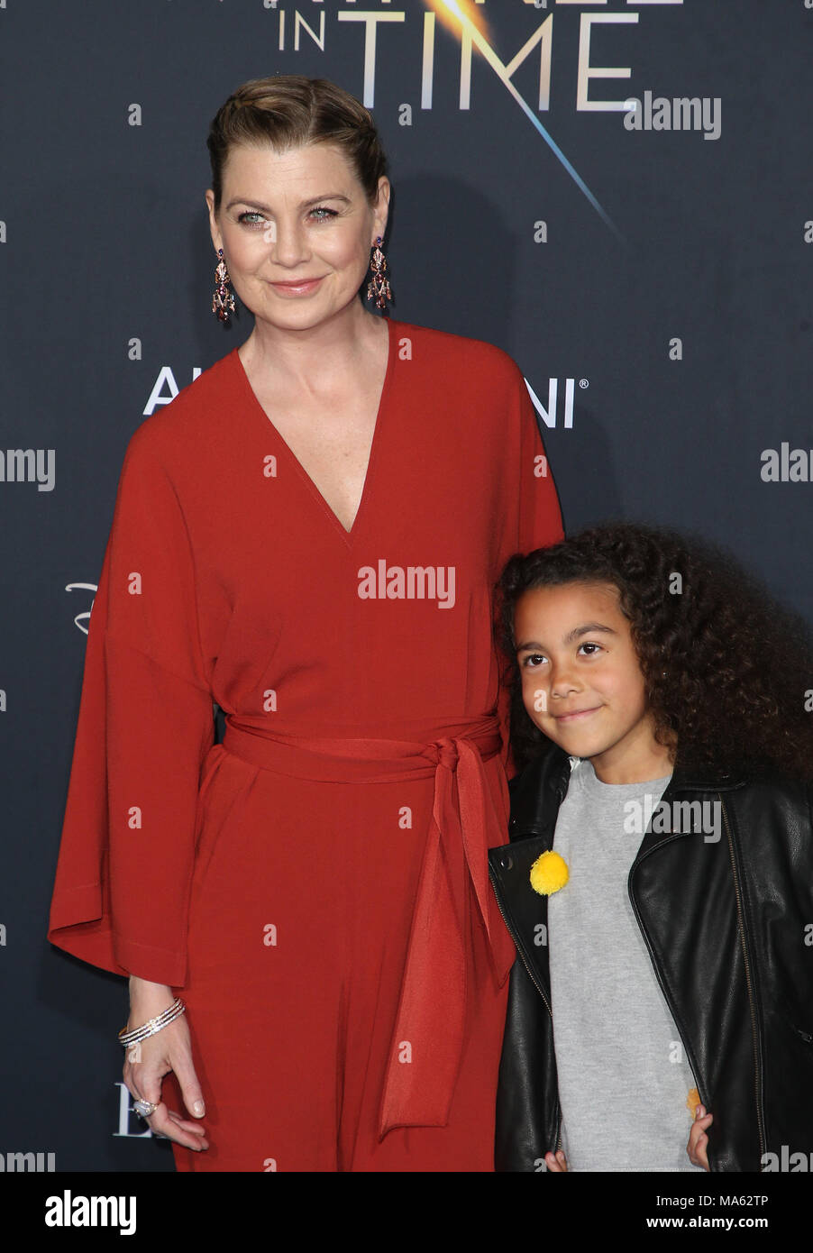 World premiere of Disney's 'A Wrinkle In Time', held at El Capitan
