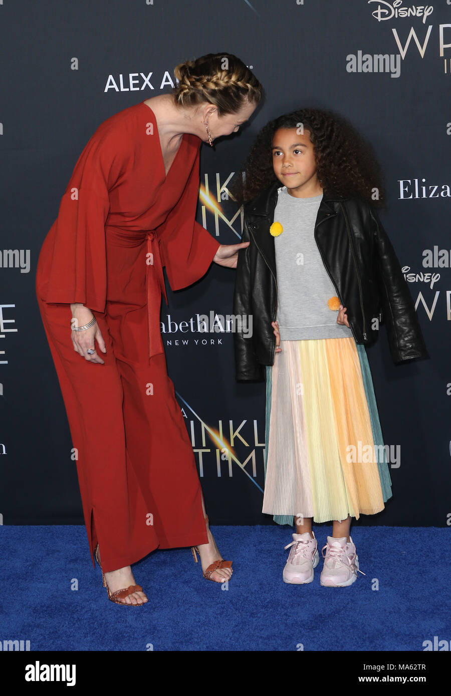 World premiere of Disney's 'A Wrinkle In Time', held at El Capitan