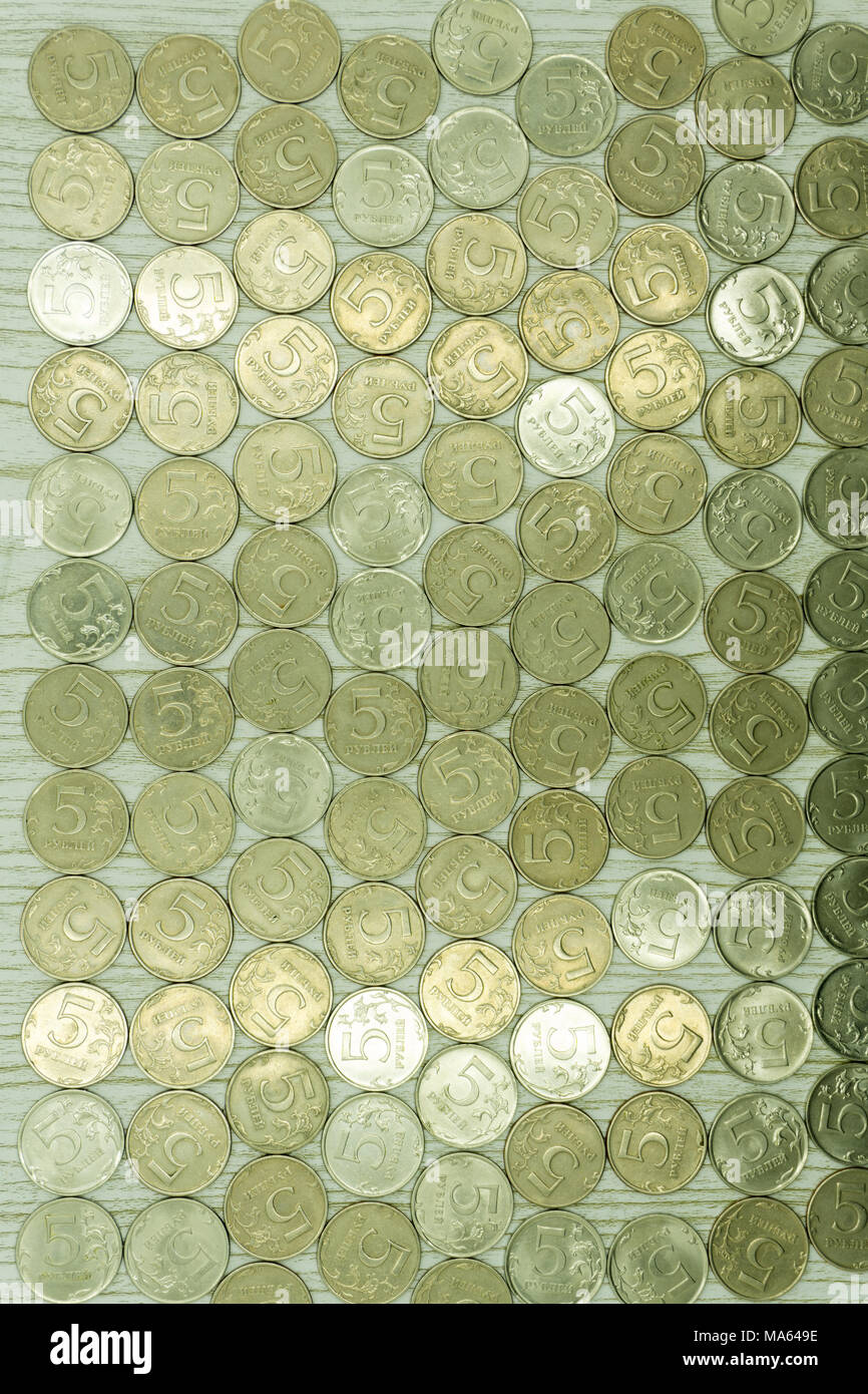 Background of old coins oxides pattern pence penny Stock Photo - Alamy