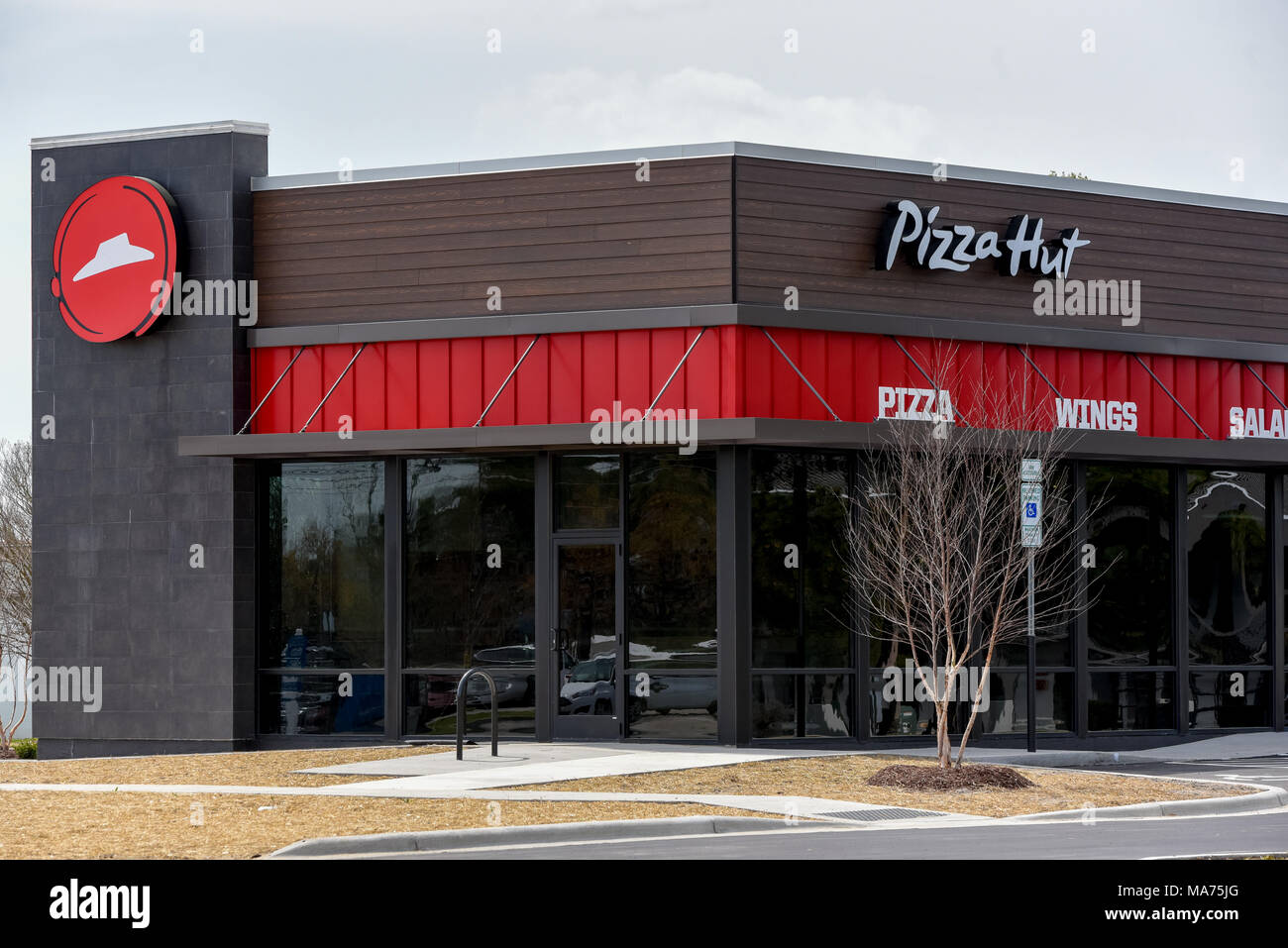 Wilson, NC / March 29, 2018 A newly designed and constructed Pizza Hut