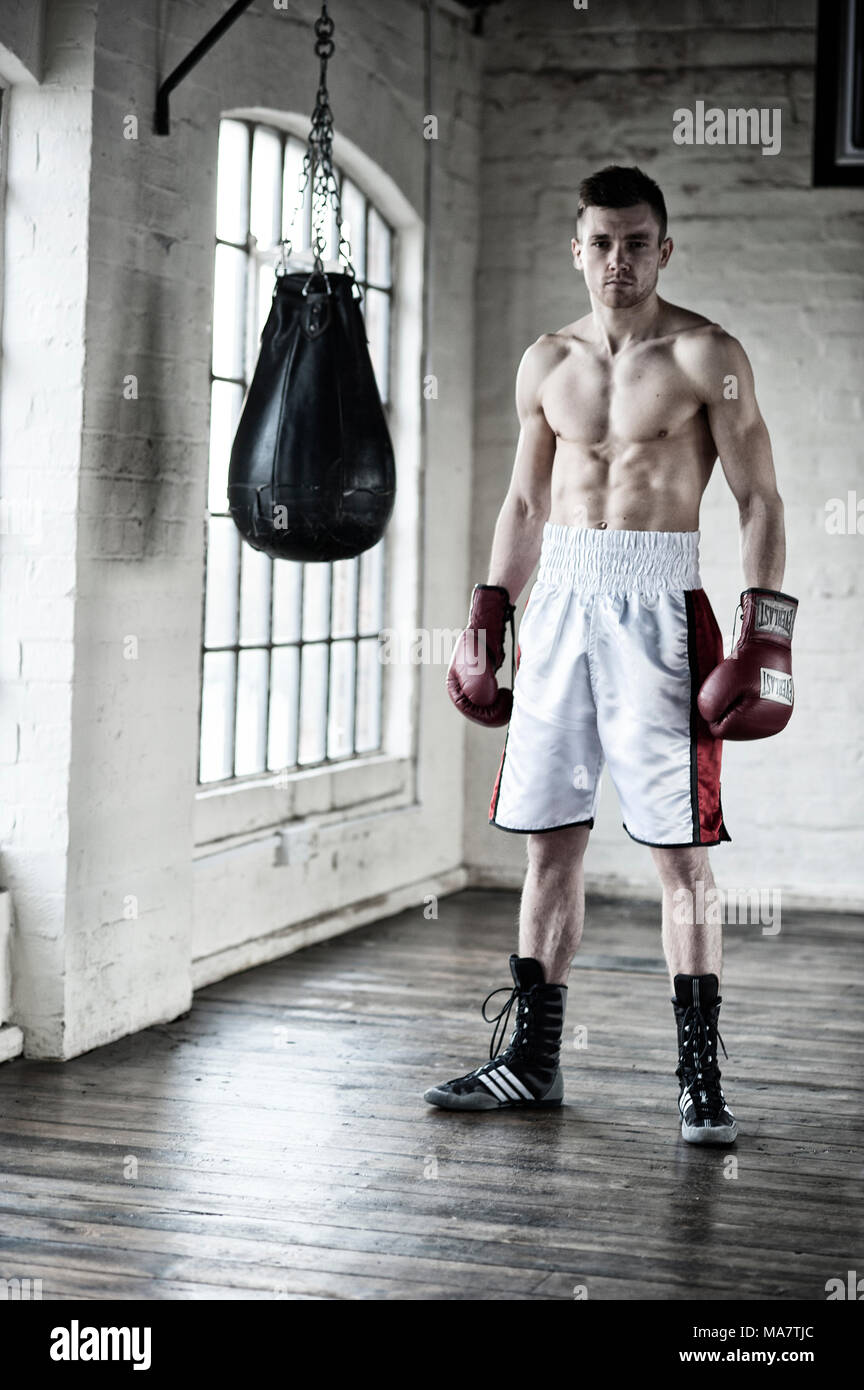 Male fitness boxers Stock Photo Alamy