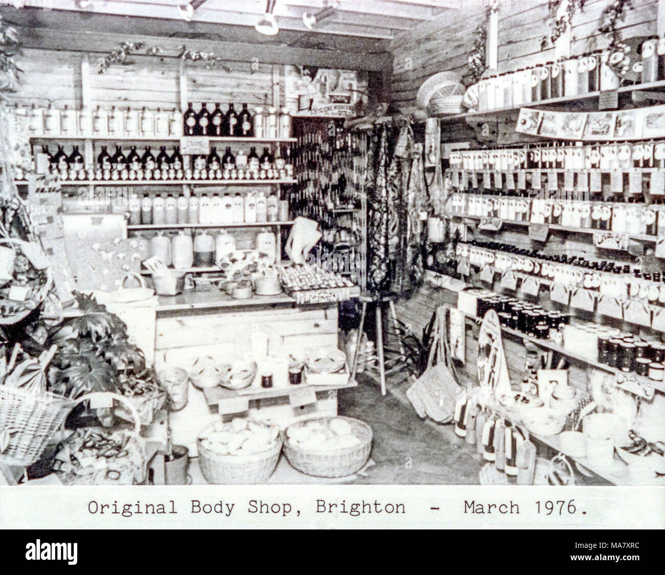 Photo of the original Brighton branch of The Body Shop, in Kensington